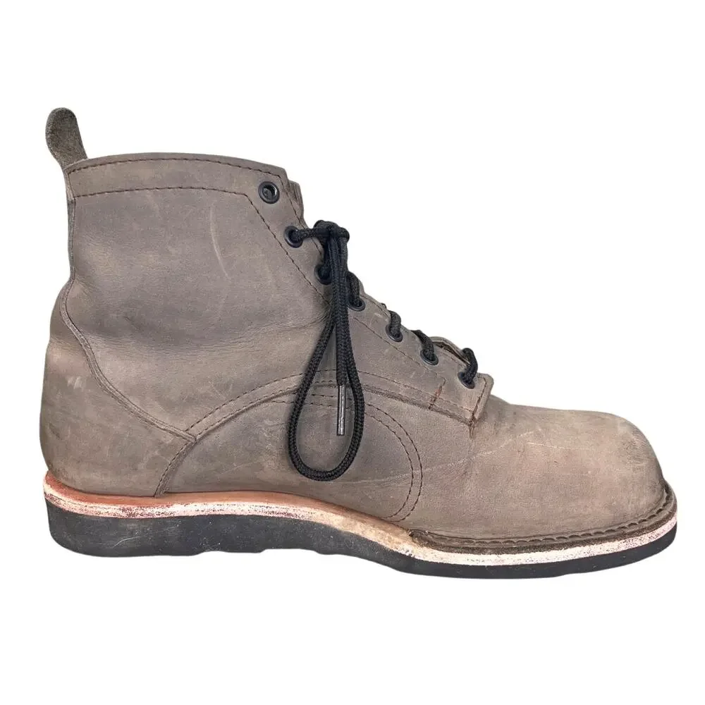 Origin Maine Men’s Coronado 6 Taupe Leather Vibram Sole Boot Size US 10.5 D